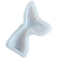 thumbnail image 2 of Crystal Epoxy Mold Mermaid Fish Tail Set Fondant Baking Tool Gypsum Resin Candle Soap Clay Cake Decoration Mold, 2 of 7