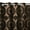Black on Brown, variant on Grommet Blackout Curtain Taffeta Damask 56" Wide Curtain