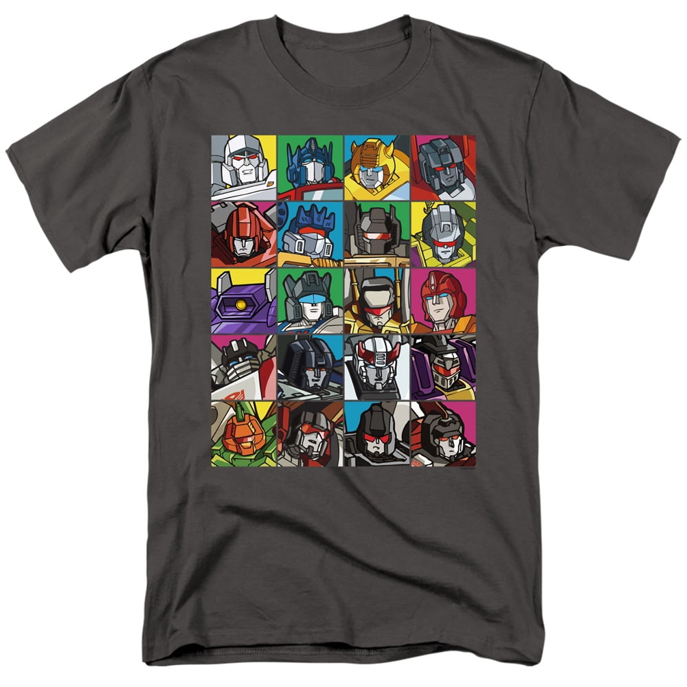 Transformers - Transformer Squares - Short Sleeve Shirt - Large - Walmart.com
