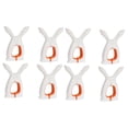 thumbnail image 4 of 2 Count Clothespin Mini Close Clips for Hanging Quilts Orange, 4 of 8