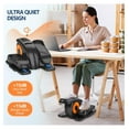 thumbnail image 2 of Elipse Leg Exerciser Electric Under Desk Elliptical with 12 Adjustable Speed Quiet & Portable Peddler Exerciser for Seniors with Control Leg Exerciser While Sitting for Seniors, 2 of 6