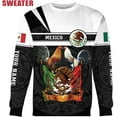 thumbnail image 6 of Personalized Name Mexican Shirts for Men 3D, Rooster Mexico Shirts for Men, Mexico Shirt Eagle Flag Mexican Eagle (US, Alpha, Small, 5X-Large, Regular, Regular, Multi 14) (T-shirt, 2XL), 6 of 7