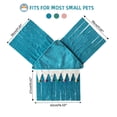 thumbnail image 2 of Rest Hanging For Small Pets Corner Hammock Hedgehog Cage Guinea Pig Hideout Rat Nest Rabbit Hiding Tent Hamster House BLUE, 2 of 8