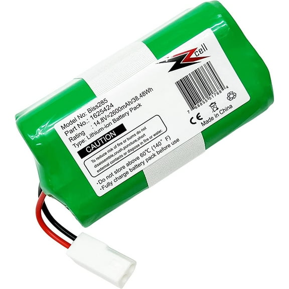 ZZcell Battery Compatible for Bissell SpinWave Wet Dry Robotic Vacuum 1625424, 2859, 3115 14.8Volts 2600mAh