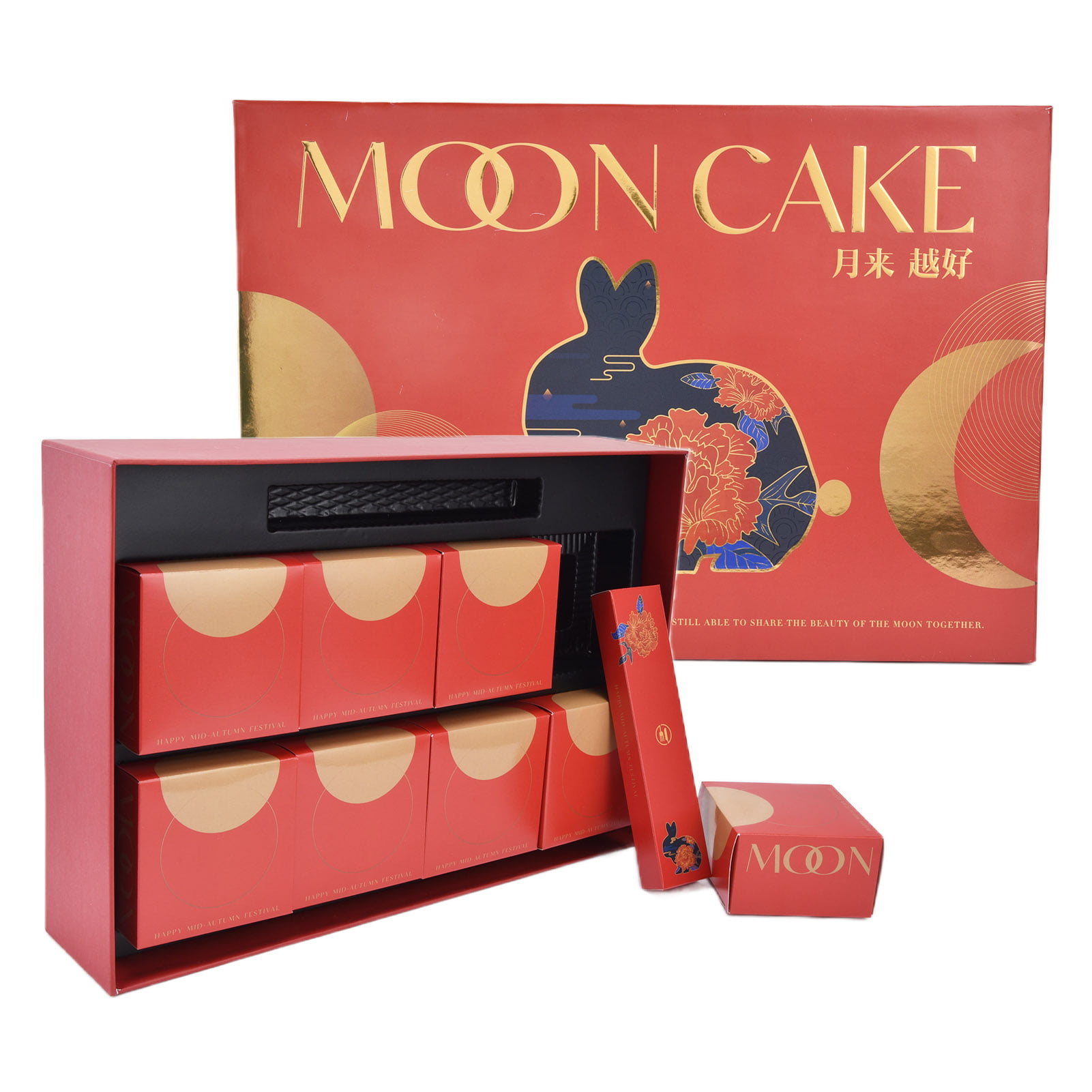 Gift Mooncake Box, Gift Box for Mooncake, Mooncake Magnetic Paper