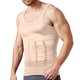thumbnail image 2 of Camiseta de compresión para hombre, chaleco adelgazante: cuello redondo, nailon, corte ajustado, tallas S-XXXL, ideal para entrenar y para llevar con otras prendas informales., 2 of 4