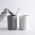 thumbnail image 3 of 3pcs Mouthwash Cup Toilet Toothbrush Cup Simple Plain Couple Tooth Cup Washing Cup, 3 of 5