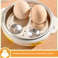 thumbnail image 4 of Toystoory Hervidor de huevos blanco para microondas, olla rápida para 4 huevos duros, apto para microondas Cocina y Comedor, 4 of 6
