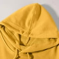 thumbnail image 4 of CYRBOKO Girls Sweatshirts, Crew Neck Gift Casual Long Sleeve Hoodies with Pockets Yellow Size 5-6 T, 4 of 7
