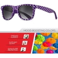 thumbnail image 2 of Polka Dot Retro Fashion Sunglasses for Women Trendy Vintage 50s UV Protection Sun Glasses, 2 of 6