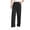 Black, variant on HIPYLO Tween Straight Leg Drawstring Pants with Relaxed Silhouette Teen Girls Pants for Casual Outings Sweatpants for Girls