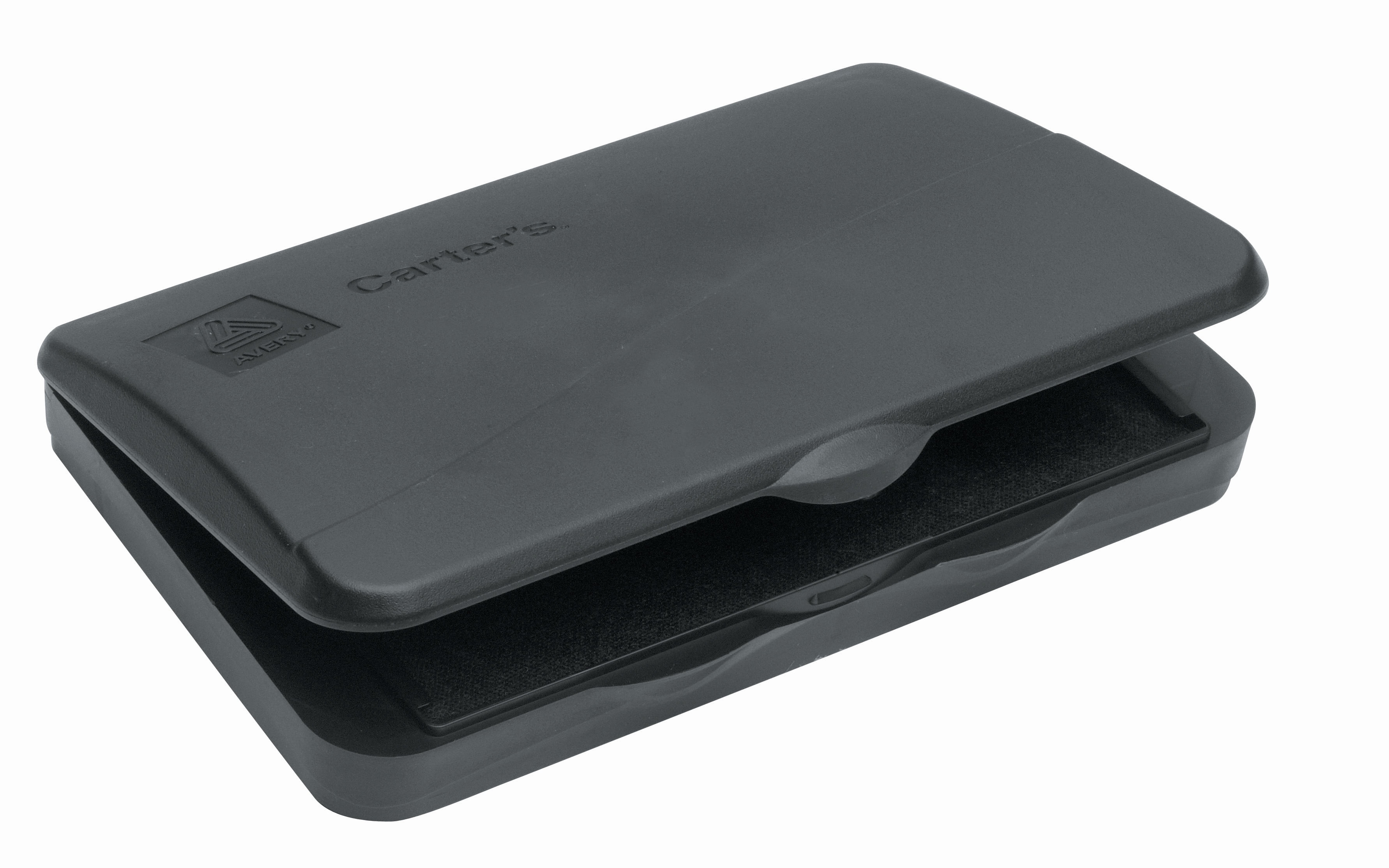 Carter's Felt Stamp Pad, 31/4" x 61/4", Black (21082)