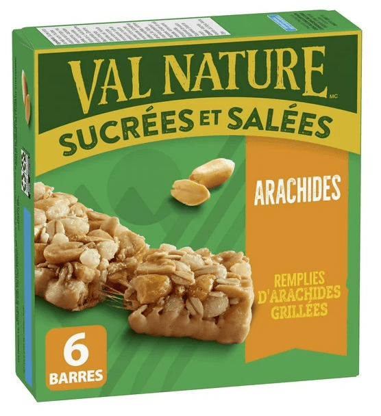 Nature Valley Granola Bars, Sweet and Salty Nut, Peanut, 6 Bars x 35g, 210g (3 Pack)