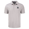 thumbnail image 2 of Men's Cutter & Buck Gray/White Cleveland Browns Forge Eco Fine Line Stripe Stretch Recycled Polo, 2 of 3