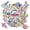 1A-35pcs, variant on 35pcs Cute Kids Stickers Space Graffiti Astronaut Stickers UFO Decals for Phone Laptop Suitcase