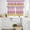 Purple, variant on Colorful Stripe Kitchen Curtains Sets for Windows 36 Inch Length, Modern Pink Purple Blue Vertical Striped Rod Pocket Window Treatments Tier Curtains and Valances Set for Bedroom/Bathroom
