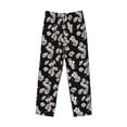 thumbnail image 4 of Xecao Daisies Flowers Men's Straight Lounge Pajama Pants: The Ultimate in Comfortable Sleepwear, 4 of 9