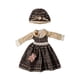 thumbnail image 1 of Vestido para muñeca BJD 1/6 12 pulgadas Falda de muñeca de niña Regalo de Navidad hecho a mano Fácil de Estilo A, 1 of 9