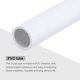 thumbnail image 4 of Tubo redondo rígido de PVC Uxcell 8mm ID 10mm OD 8" de longitud blanco de alto impacto para tuberías de agua, manualidades, fundas de cables, 4 of 6