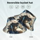 thumbnail image 2 of Balery Exotic Blue Cat Sombreros para el sol para hombre y mujer, sombrero de pescador con UPF 50+, 2 of 6