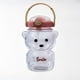 thumbnail image 1 of Taza de plástico con pajita para niños, diseño de oso de dibujos animados, mochila portátil, tetera, botella de agua con pajita, 21,5 x 10 cm, 1000 ml, color rosa, 1 of 5