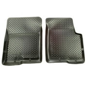 Husky Liners by RealTruck Classic Style Floor Mats | Fits 1995-2001 Ford Explorer; 1994-1997 Ford Ranger & Mazda B2300/B4000 (94-96 B3000); 1997-2001 Mercury Mountaineer | Front Row, 2-pc Black-33721