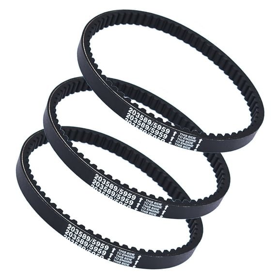 Labwork New Go Kart Drive Belt 30 Series Replaces Manco 5959 Comet 203589, 3 Pcs