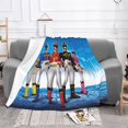 thumbnail image 2 of Manta polar de Power Rangers, súper suave y acogedora, manta de franela ligera, suave y cómoda, mantas de felpa cálidas para sofá, cama, 2 of 5