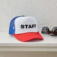 thumbnail image 4 of CafePress - Staff - Trucker Hat - Polyester Foam Front and Nylon Mesh Weave Back, 4 of 10
