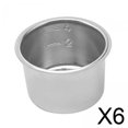 thumbnail image 1 of 6xCesta De Filtro Presurizado Para Cafetera, Accesorio Para Máquina De Café Expreso, 51mm X 37mm, 1 of 8