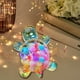 thumbnail image 1 of Juguetes de piscina, juguetes para bebés, juguetes para niños pequeños. Tortuga grande explosiva con destellos y arena movediza. Adornos de tortuga grandes con destellos y explosiones de color. Joyerí, 1 of 2