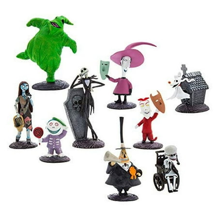 Disney Tim Burton's The Nightmare Before Christmas Deluxe Figure Play Set