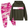 thumbnail image 4 of YAYUBA Kids Sweatsuit Boys Graphic Long Sleeve Hoodie Pullover Tops and Pants Casual Fall Clothes for Boys, 4 of 4
