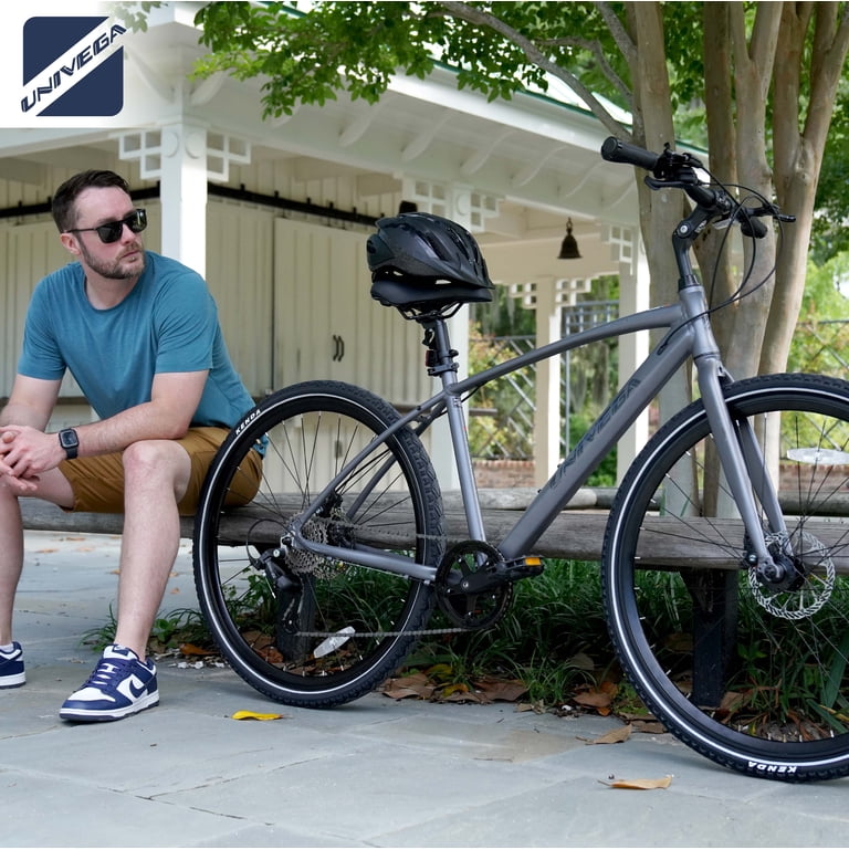 700C Univega Montega Sport Step over Comfort Hybrid Adult Bicycle