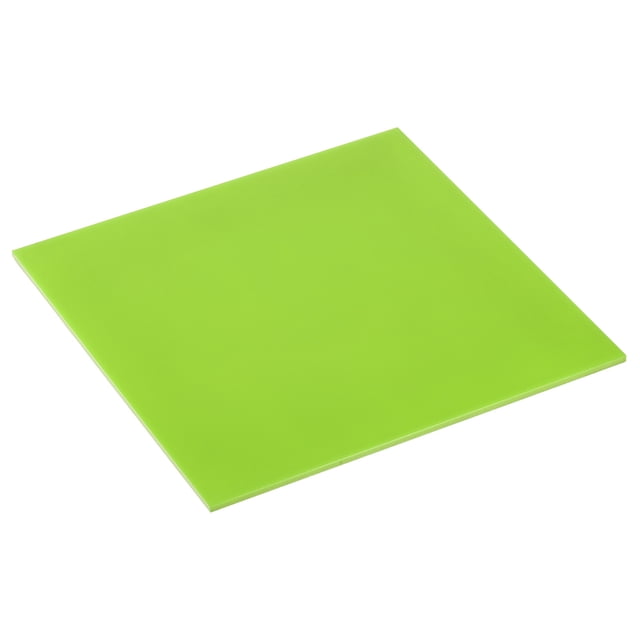 Unique Bargains PMMA Acrylic Sheets Colored Non Transparent 6 x 6 Inch Dark Green for Crafts