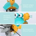 thumbnail image 2 of Crawling Crab Baby Toys Upgrade Version - 3 Speed & Music Control, Infant Tummy Time Interactive Walking Toddler Toy for 3 4 5 6 7 8 9 10 11 12 Year Old Boys or Girls, 2 of 6