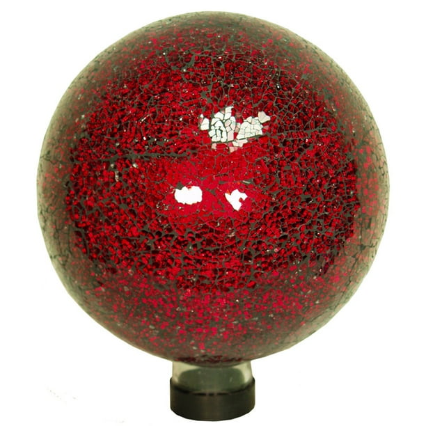 Echo Valley 8197 10" Red Mosaic Gazing Globe - Walmart.com - Walmart.com