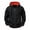 Black, variant on Men's Full Zip Multi-Pocket Hoodie Long Sleeve Casual Loose Full Zip Up Hoodie Drawstring Comfortable Durable Outwear for Men