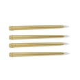 thumbnail image 4 of LED Taper Candles, 4Pcs 10 Inch Flameless Taper Candles LED Candles Light Battery Powered Electric LED Taper Candle Warm Light for, Table Skirts, 4 of 8