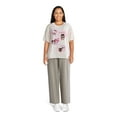 thumbnail image 2 of Hello Kitty and Friends Women’s Valentine’s Day Graphic Tee with Short Sleeves, Sizes XXS-XXL, 2 of 4