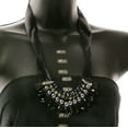 thumbnail image 4 of Mi Amore Statement-Necklace Multicolor/Black, 4 of 4