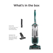 Shark Navigator Swivel Pro Plus Upright Vacuum, Pet Friendly, XL Dustcup, Bristle Brushroll, NV250 Emerald