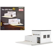 The UPS Store Diorama Mechanics Corner for 1/64 Scale Models by Greenlight
