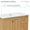 thumbnail image 5 of Chateau 36" Bathroom Vanity in Natural Oak, 5 of 15
