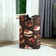 thumbnail image 6 of Yayeee Freestanding Laundry Hamper with Handle Collapsible Large Storage Basket for Clothes, Sweet Cakes, 6 of 7