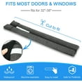 Door Draft Stopper Under Door Seal,Door Sweep for Exterior & Interior