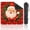 Color 3, variant on Christmas Holiday Patchwork Mahjong Mat 31.5" x 31.5" Non-Slip Noise Reduction Wreath Tree Candy Cane Santa Festive American Table Mat for Mahjong Tiles Dominoes Card Board Game Gifts
