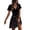 Z012_Pink, variant on V Neck Aline Dresses for Women Flowy Flora Short Sleeve Mini Dress Summer Casual Wedding Guest Sundress