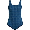 thumbnail image 5 of Lands' End Women's D-Cup Tugless Low Leg One Piece Swimsuit, 5 of 6