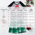 thumbnail image 3 of Lutiedan Family Matching Christmas Pajamas Short Sleeve Tops and Plaid Shorts Loungewear Xmas Print Pjs Sets S-XXL,Gray1, 3 of 6